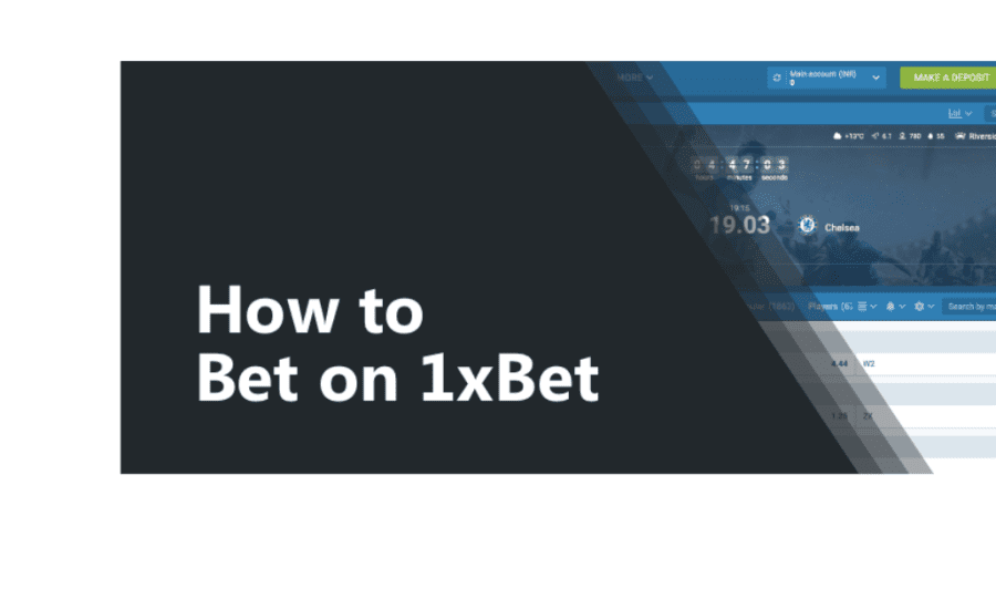 How To Bet On 1Xbet?