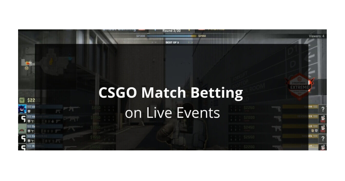 How To Bet On Csgo Matches?