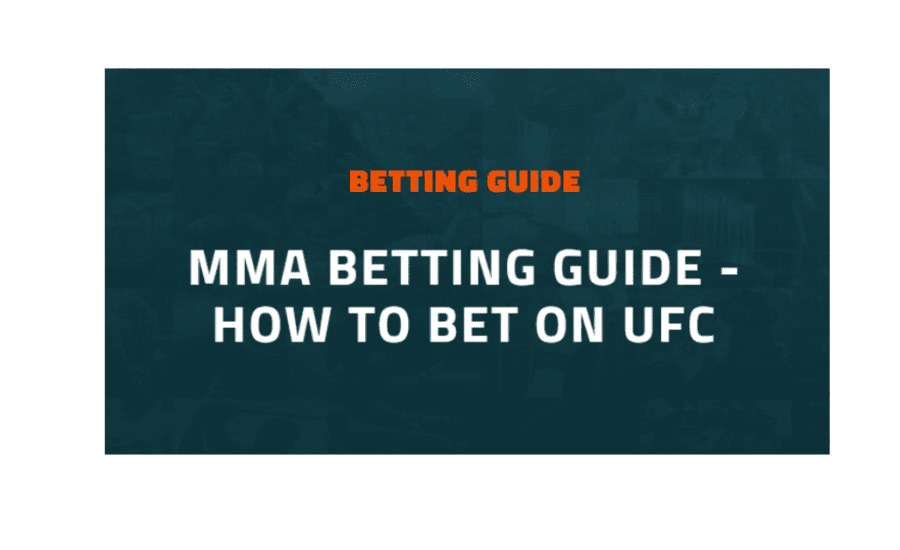 How To Bet On Ufc?