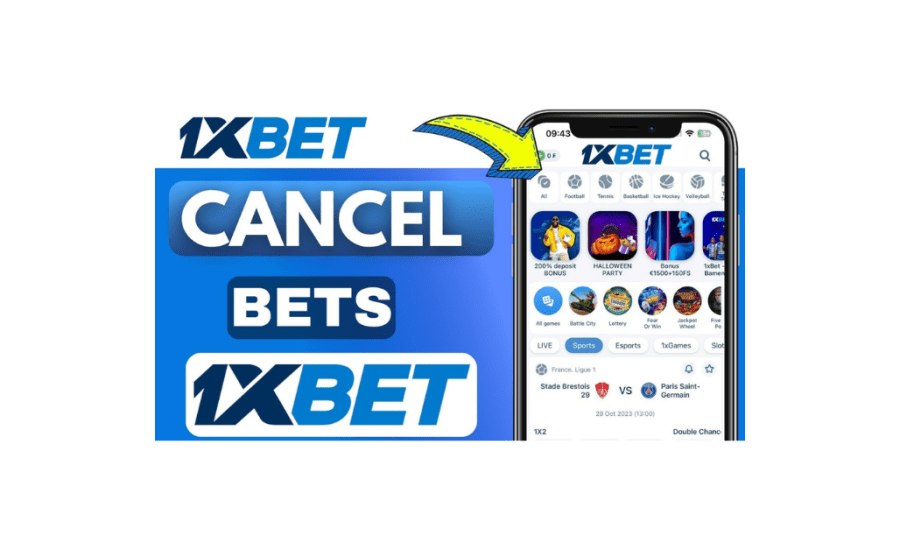 How To Cancel A Bet In 1Xbet?