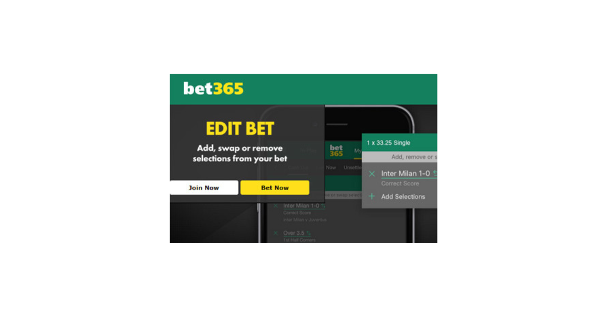 How To Edit Bet On Bet365?