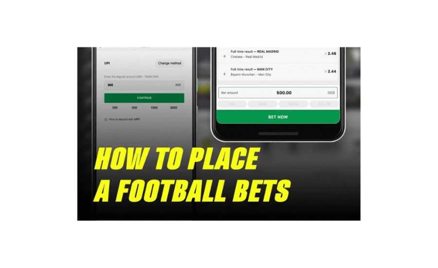 How To Place A Bet On Football?