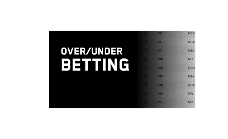 What Does Over Under Mean In Betting?