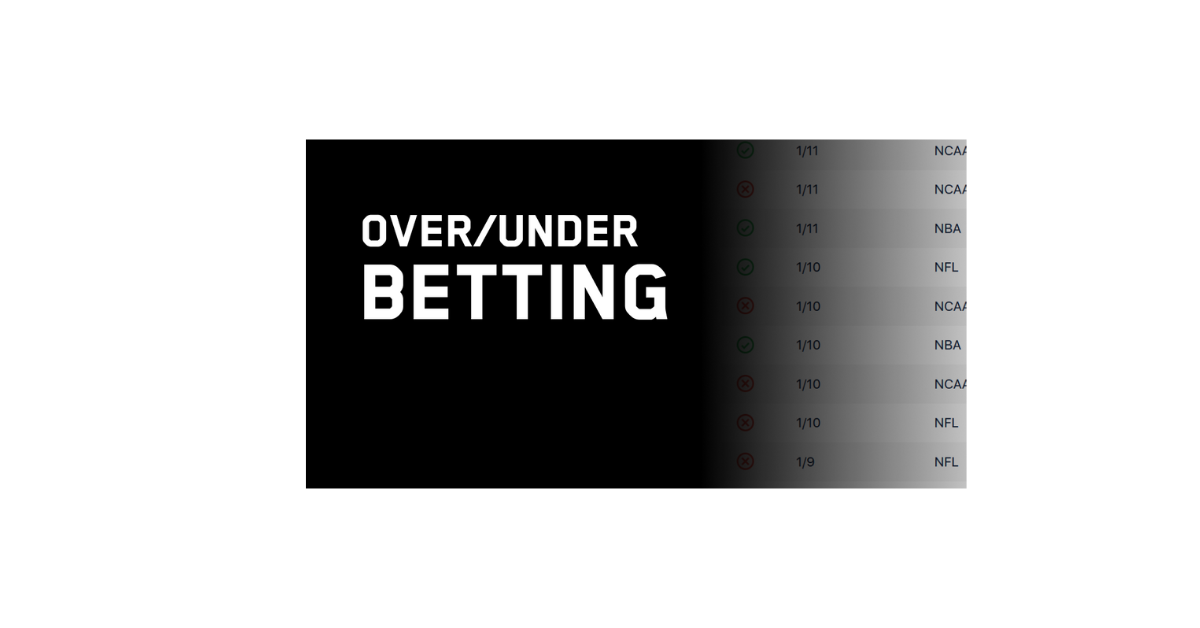 What Does Over Under Mean In Betting?