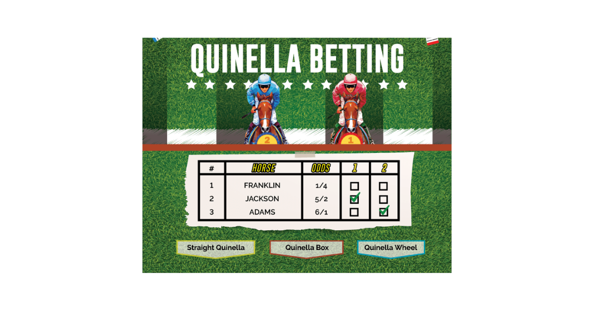 What Is A Quinella Bet In Horse Racing?