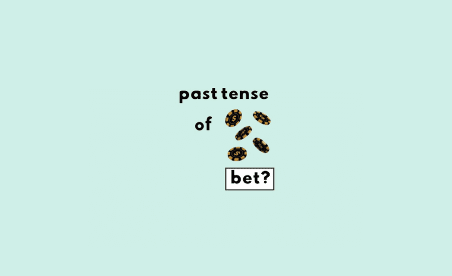 What Is The Past Tense Of Bet?