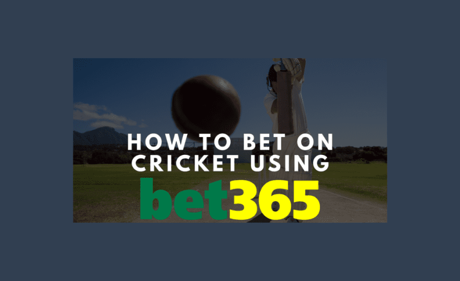 How To Bet In Bet365 For Cricket?