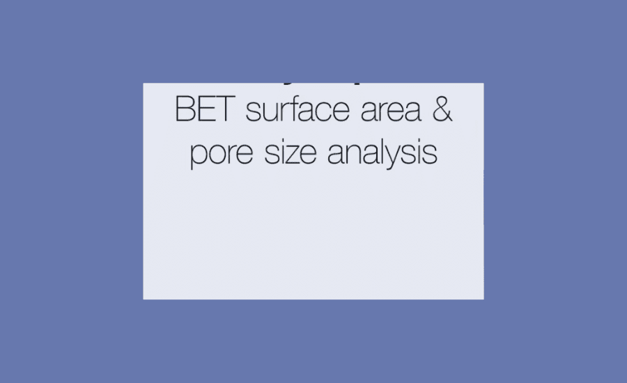 What Is Bet Surface Area?