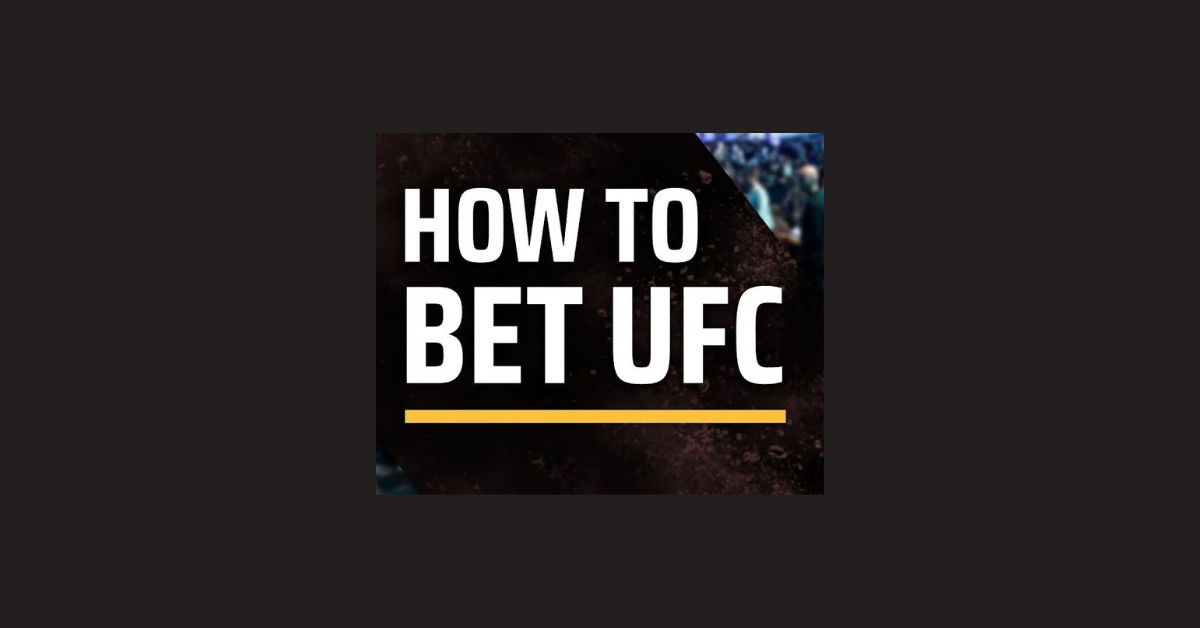 How To Bet On Ufc Reddit?