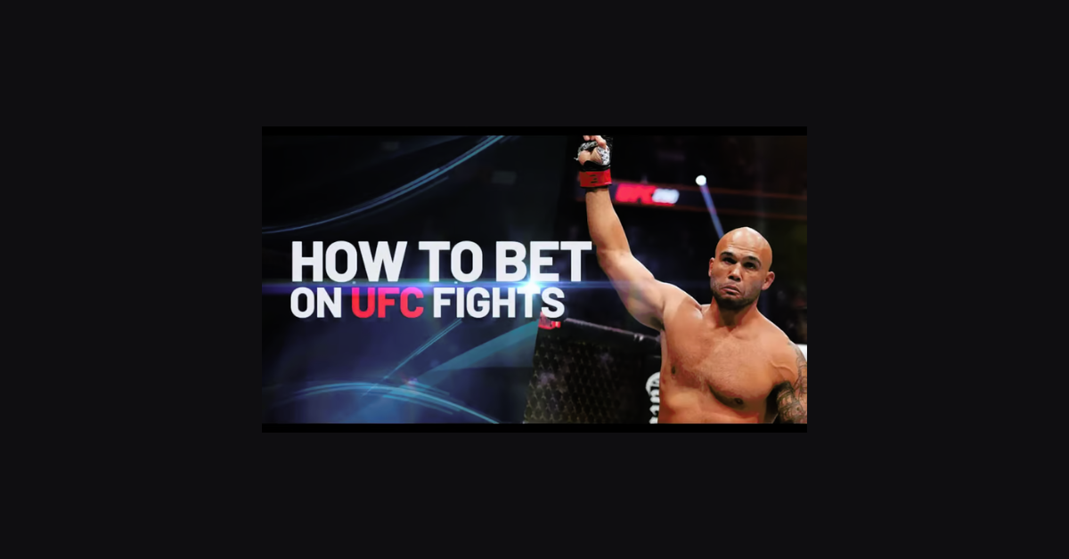 How Can I Bet On Ufc Fights?