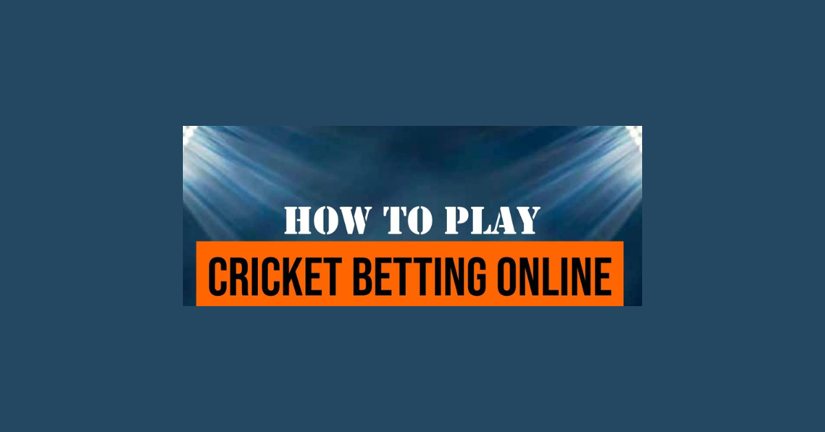 How To Play Online Cricket Betting?