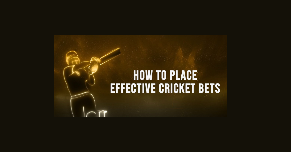 How To Place Bet In Cricket?