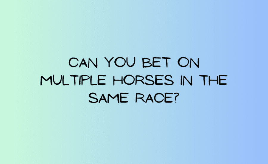 Can You Bet On Multiple Horses In The Same Race?