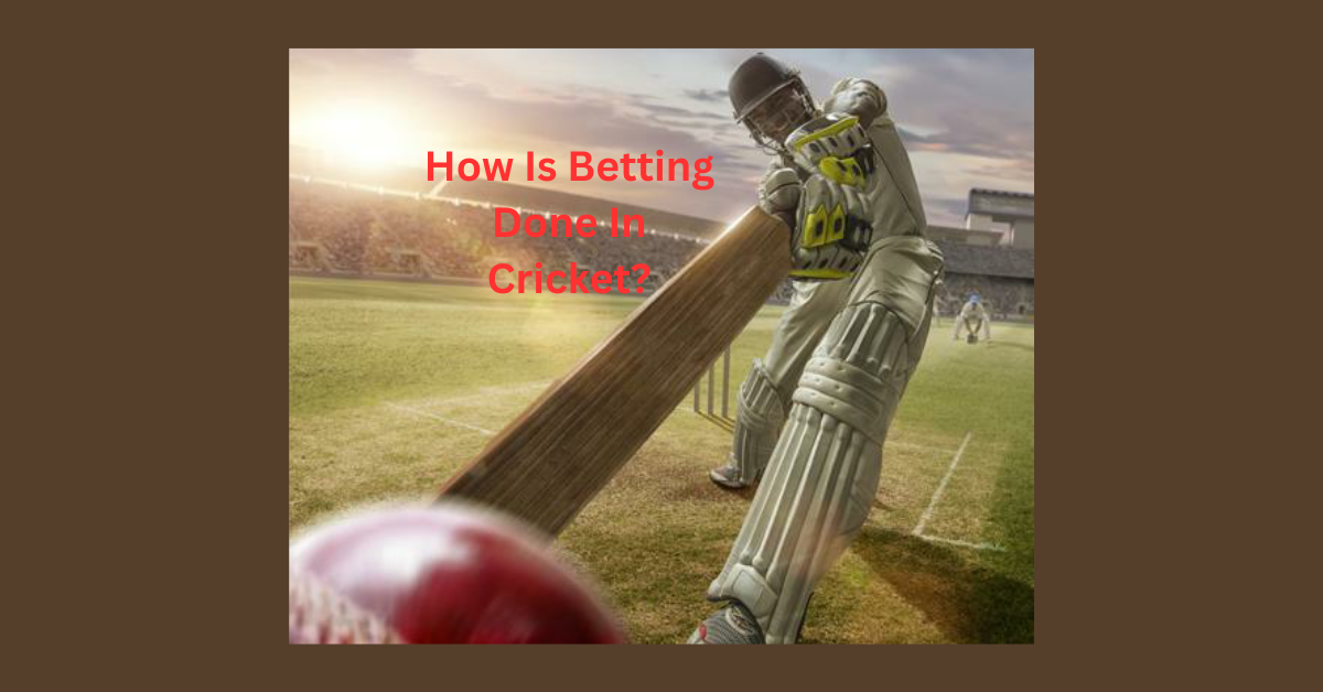 How Is Betting Done In Cricket?