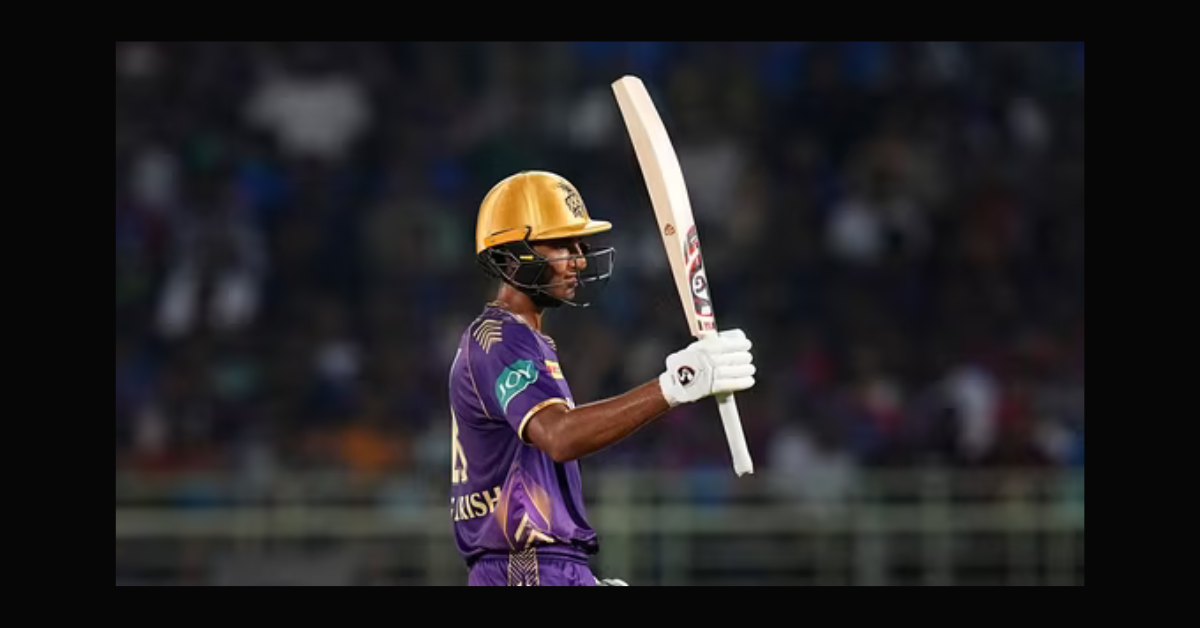 Who is Angkrish Raghuvanshi? KKR youngster announces arrival at big stage with 25-ball fifty vs DC on debut innings