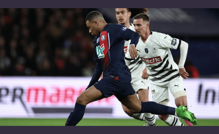 Mbappe strike takes PSG through to French Cup final