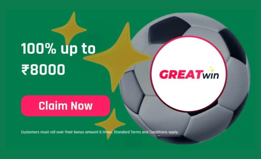 Greatwin: Best new betting site in India overall