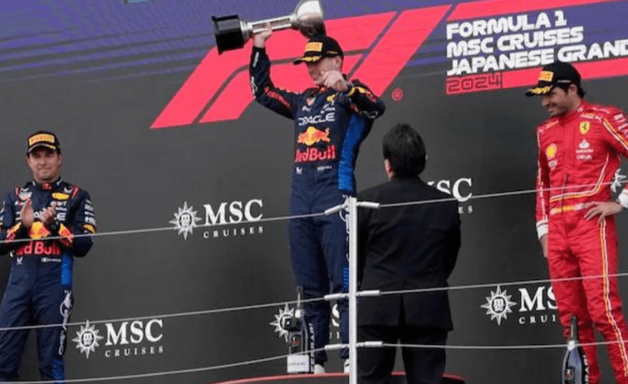 Formula 1: Max Verstappen clinches Japanese Grand Prix as Red Bull finish 1-2