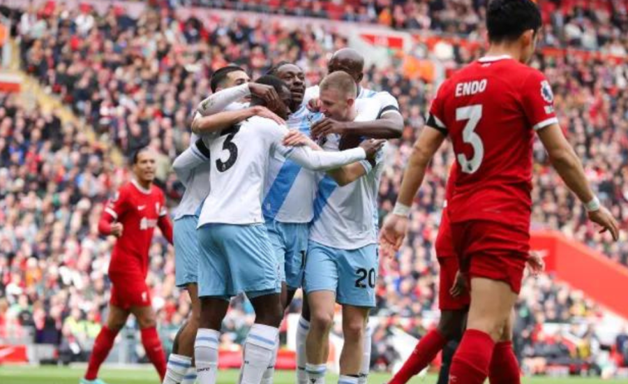 Liverpool 0-1 Crystal Palace Stats: Eze Goal Dents Reds’ Title Hopes