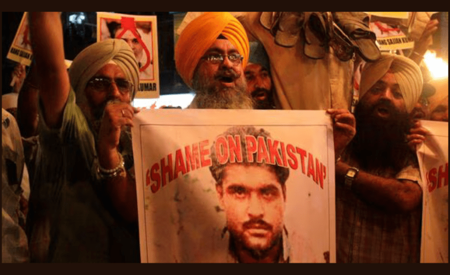 Who was Sarabjit Singh and how was he killed in Pakistan?