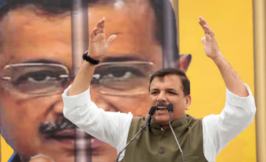 ‘My name is Arvind Kejriwal and I am not…’: Sanjay Singh on jailed Delhi CM’s message