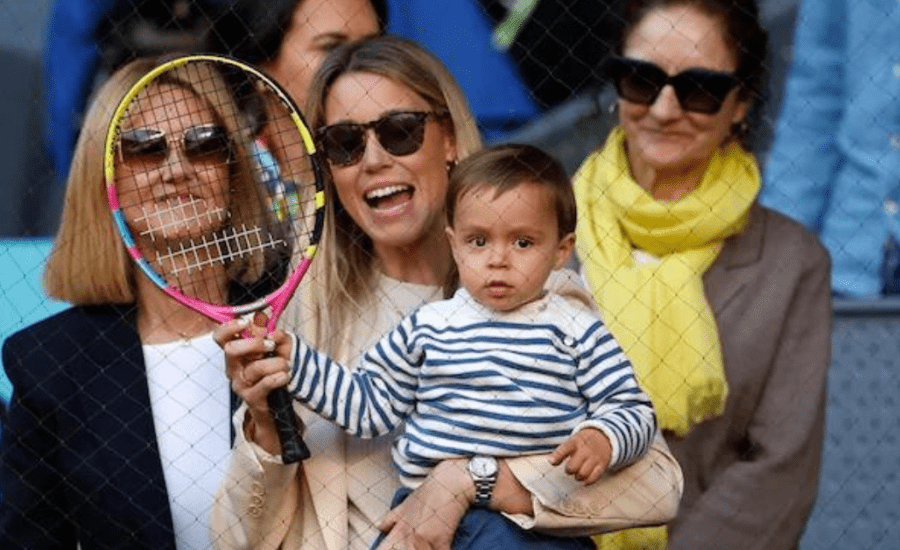 Rafael Nadal’s son steals the show in adorable moment at Madrid Open