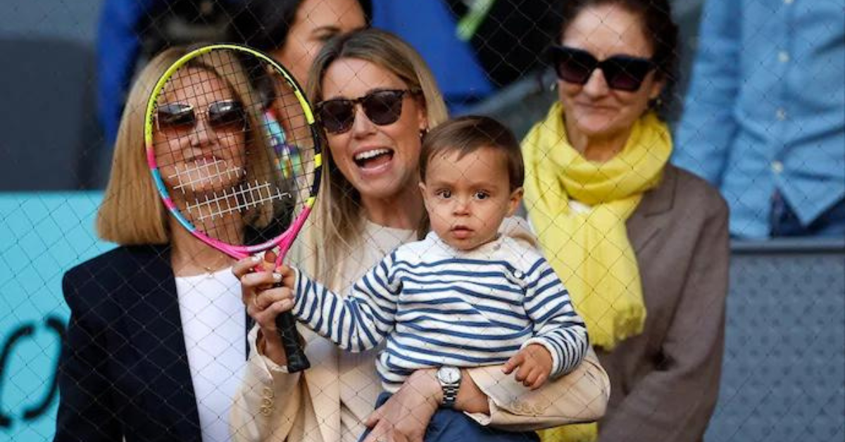 Rafael Nadal’s son steals the show in adorable moment at Madrid Open