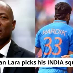 Brian Lara picks his INDIA squad