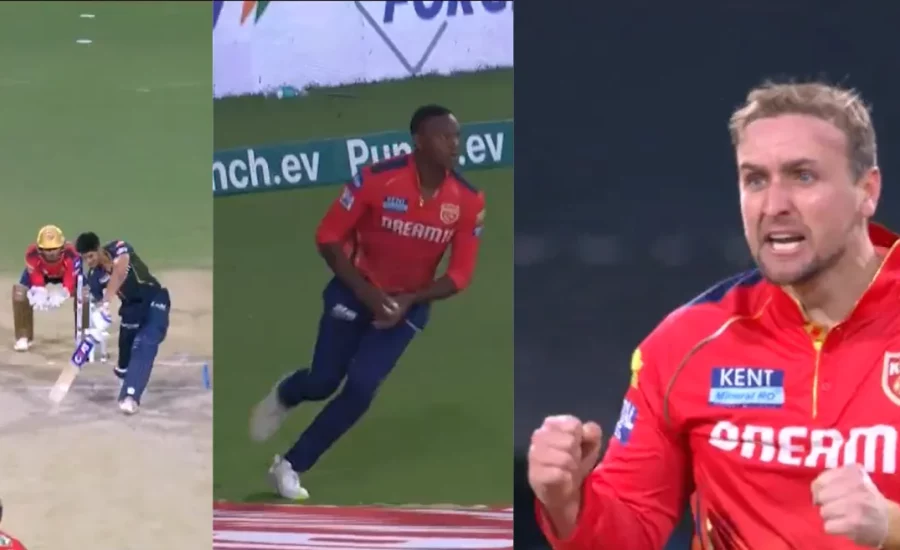 Liam Livingstone celebrates passionately after dismissing Shubman Gill in PBKS vs GT clash | IPL 2024