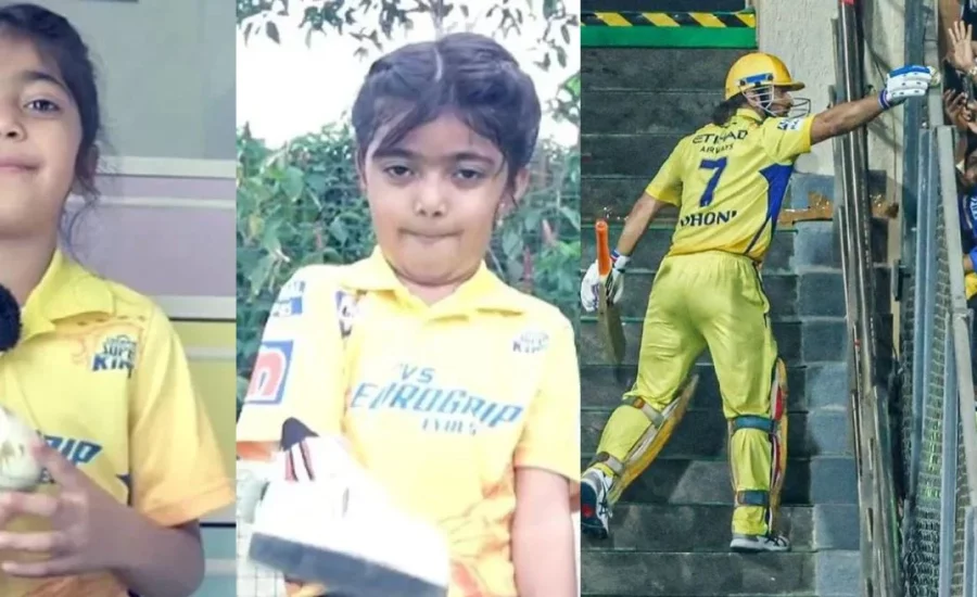 Viral little fan girl Meher reflects on MS Dhoni’s heartening gesture of gifting a ball to her