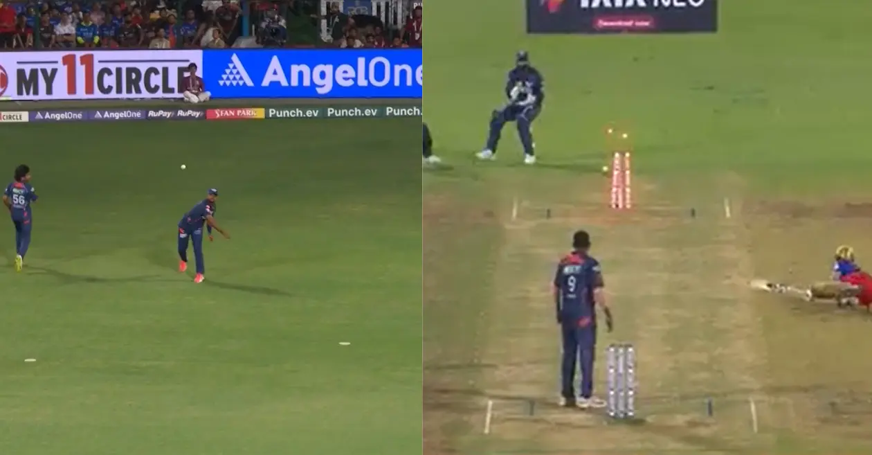 Nicholas Pooran hits the bullseye to run out Mayank Dagar in RCB vs LSG clash | IPL 2024