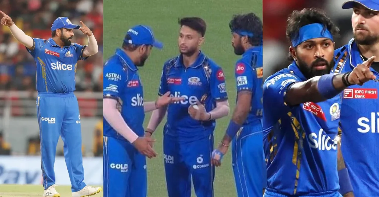 Akash Madhwal ignores Hardik Pandya and seeks Rohit Sharma’s advice before stealing victory for MI