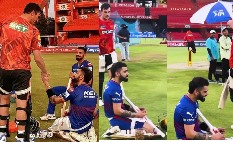 Virat Kohli’s light-hearted banter with Pat Cummins goes viral ahead of SRH vs RCB clash