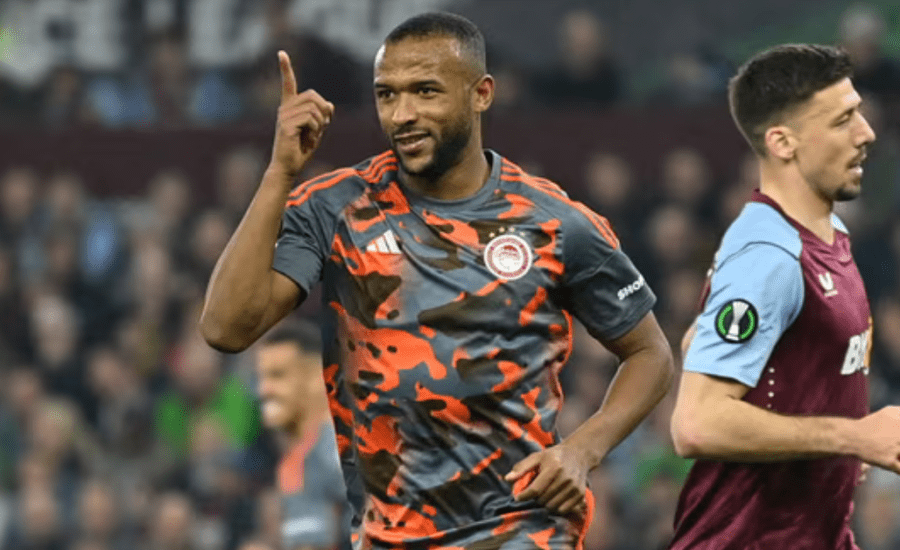 Aston Villa have mountain to climb after El Kaabi earns Olympiakos first-leg win