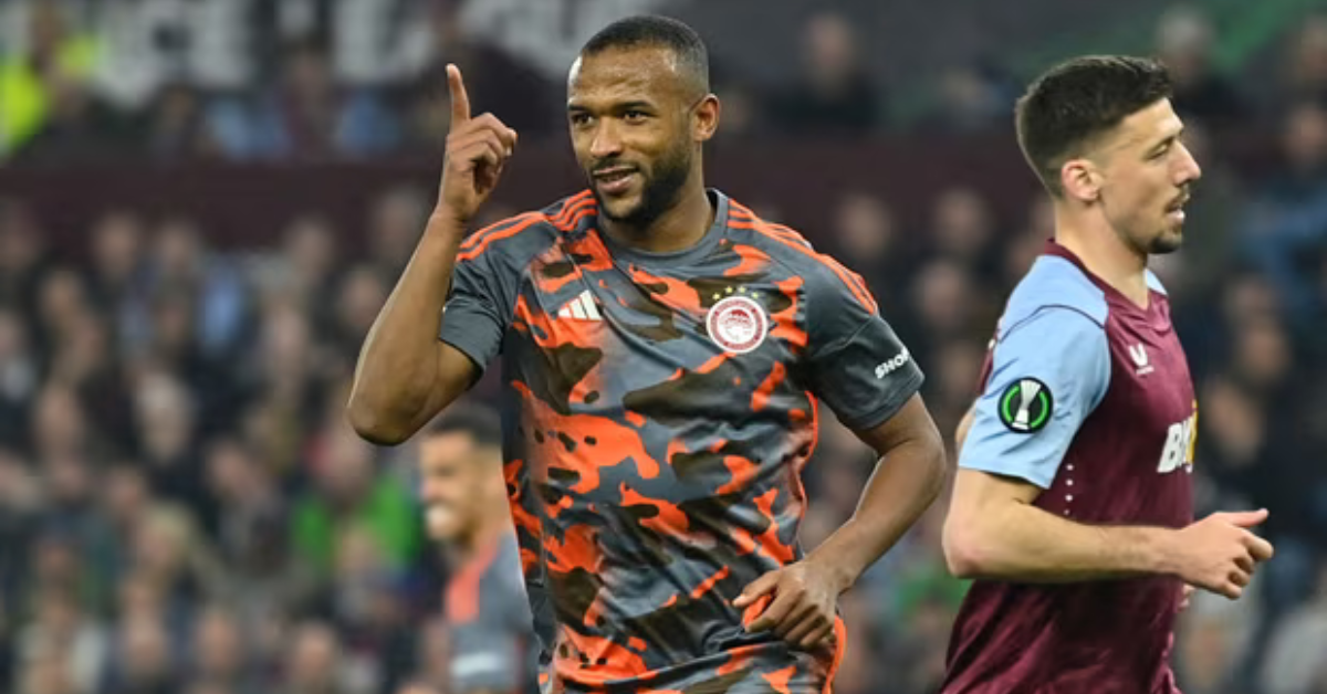 Aston Villa have mountain to climb after El Kaabi earns Olympiakos first-leg win