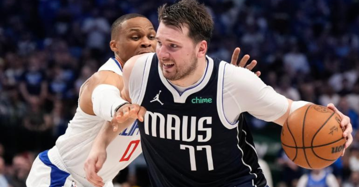 Mavericks-Clippers: Russell Westbrook, PJ Washington ejected from Game 3 after hard foul on Luka Doncic