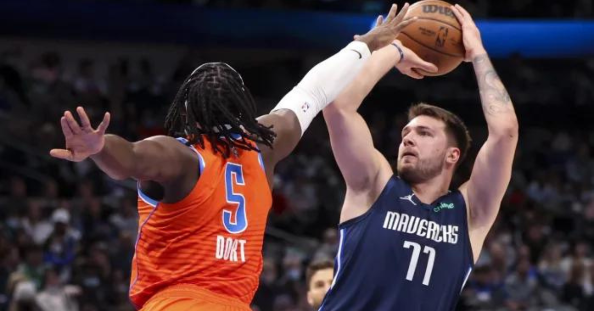 OKC Thunder’s Lu Dort Will ‘Make Everything Tough’ On Dallas Mavericks’ Luka Doncic