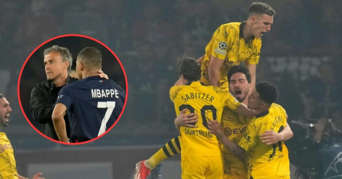 Borussia Dortmund end Kylian Mbappe’s Champions League 23/24 dream with PSG