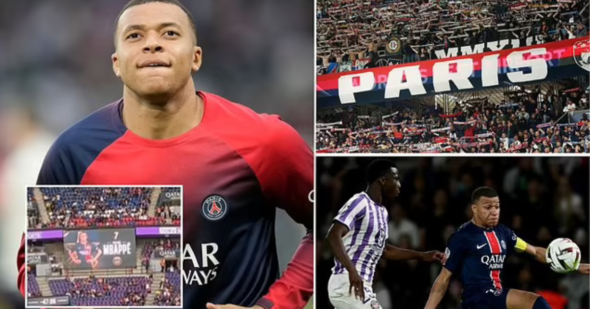 Kylian Mbappe gets booed by fans in final PSG home game vs Toulouse