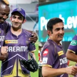 Andre Russell Gautam Gambhir and Shreyas Iyer