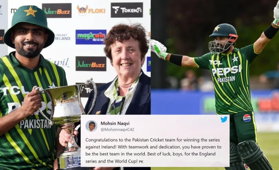 Twitter erupts as Babar Azam, Mohammad Rizwan lead Pakistan to series-clinching win over Ireland in 3rd T20I