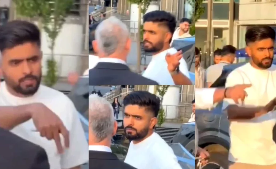 Angry Babar Azam loses cool at fans for mobbing him in Cardiff – ENG vs PAK