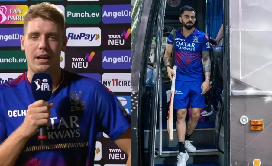 IPL 2024: Cameron Green reveals why Virat Kohli is always the first to board RCB team bus