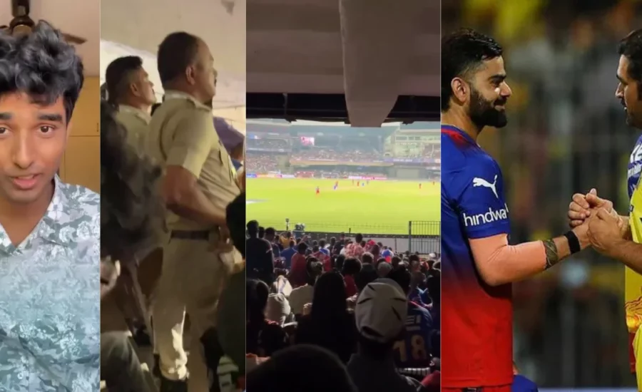 IPL 2024 : A fan warns to invade pitch in the RCB vs CSK match; reveals plan