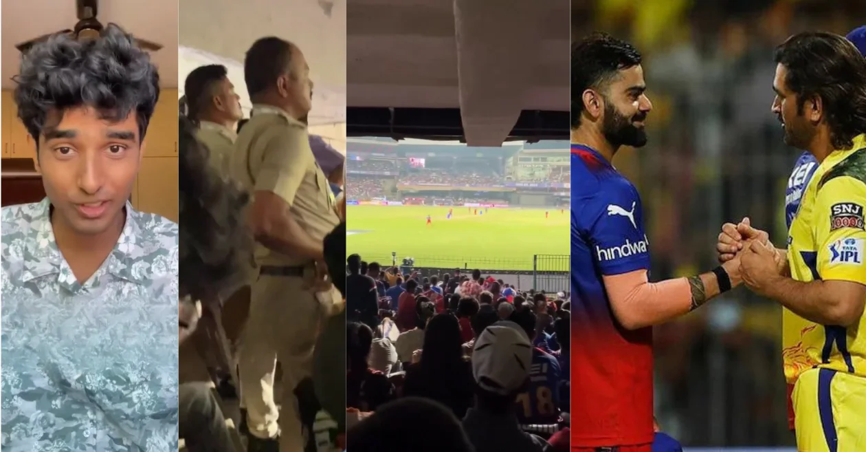 IPL 2024 : A fan warns to invade pitch in the RCB vs CSK match; reveals plan