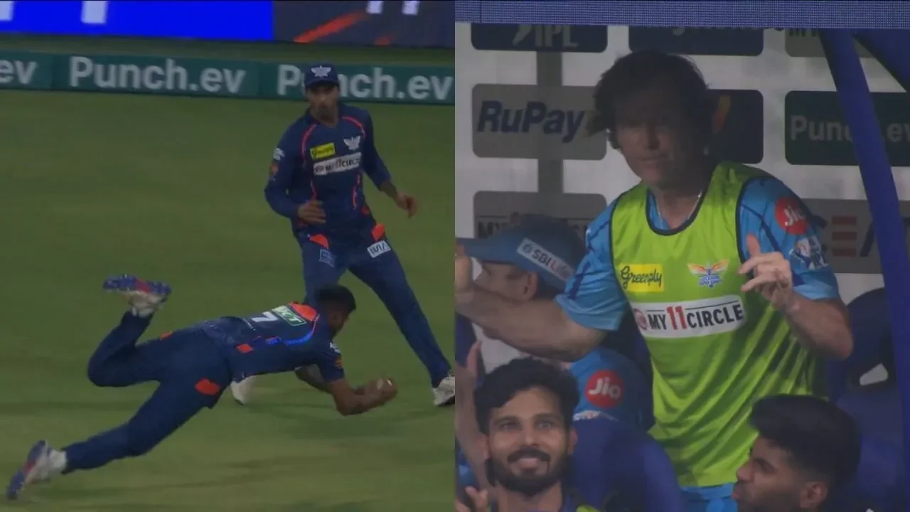 Jonty Rhodes applauds Krishnappa Gowtham’s incredible catch to dismiss Andre Russell during LSG vs KKR game | IPL 2024