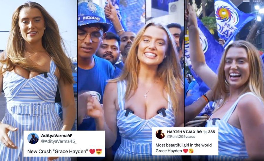 ‘Most beautiful girl in the world’: Fans enthralled by Matthew Hayden’s daughter Grace’s appearance at Wankhede | IPL 2024