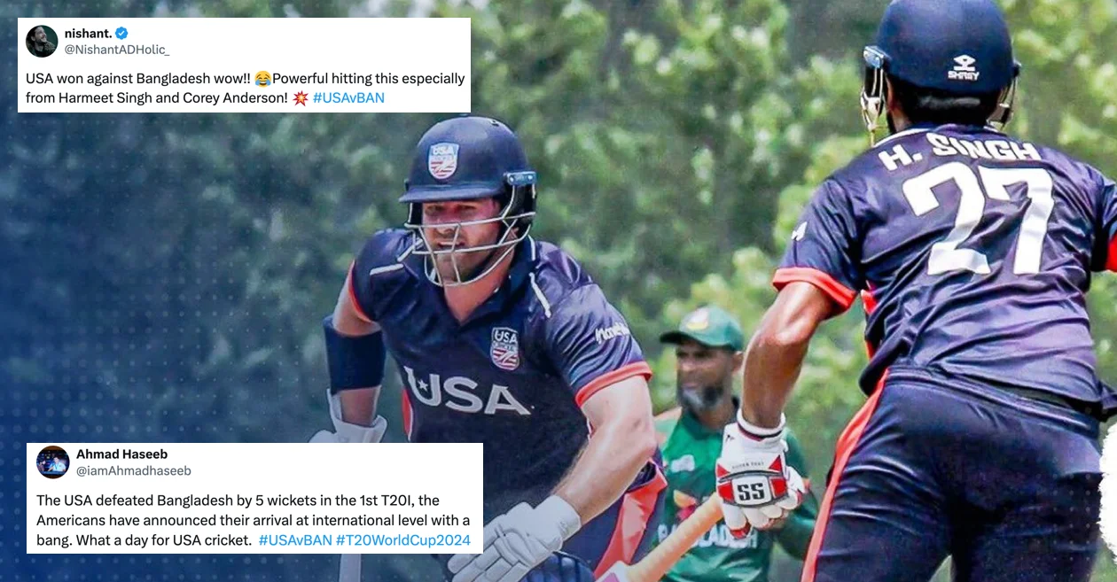 Harmeet Singh, Corey Anderson shine as USA stun Bangladesh, clinch historic win in T20I series opener