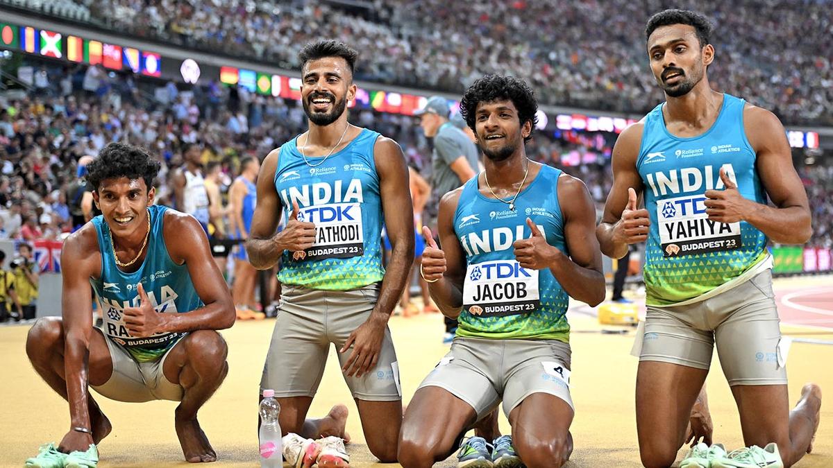 4x400m relay team consisting of three Malayalis qualified for Olympics; Indian women also to Paris