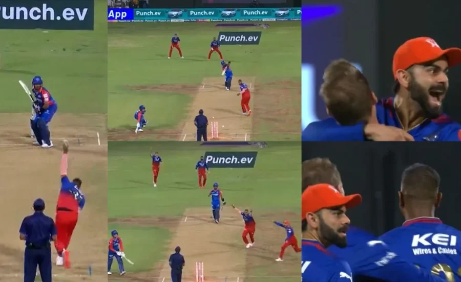 Virat Kohli’s aggressive celebration after Jake Fraser-McGurk’s unfortunate runout | IPL 2024, RCB vs DC